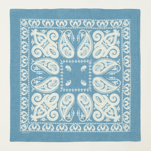 Beams Plus Bandana Two Pack A - Sax