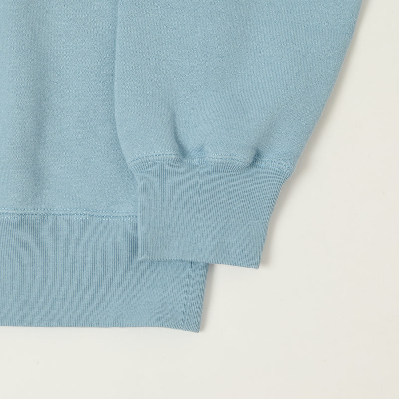 Beams Plus Crewneck Sweatshirt - Sax