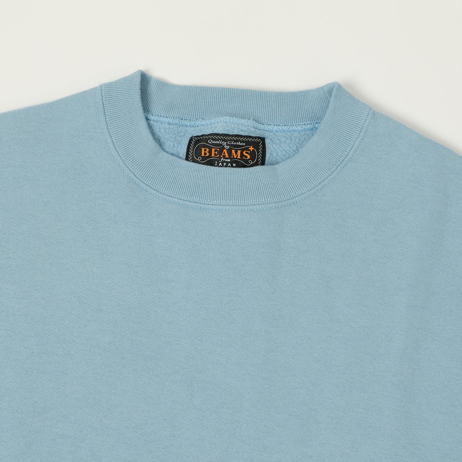 Beams Plus Crewneck Sweatshirt - Sax