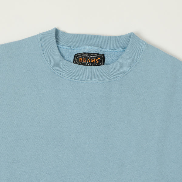 Beams Plus Crewneck Sweatshirt - Sax