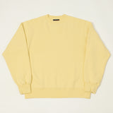 Beams Plus Crewneck Sweatshirt - Cream
