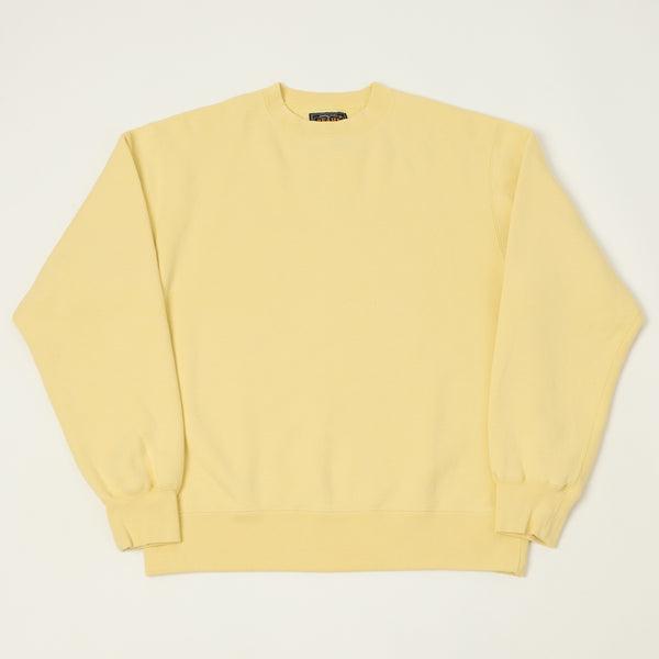Beams Plus Crewneck Sweatshirt - Cream