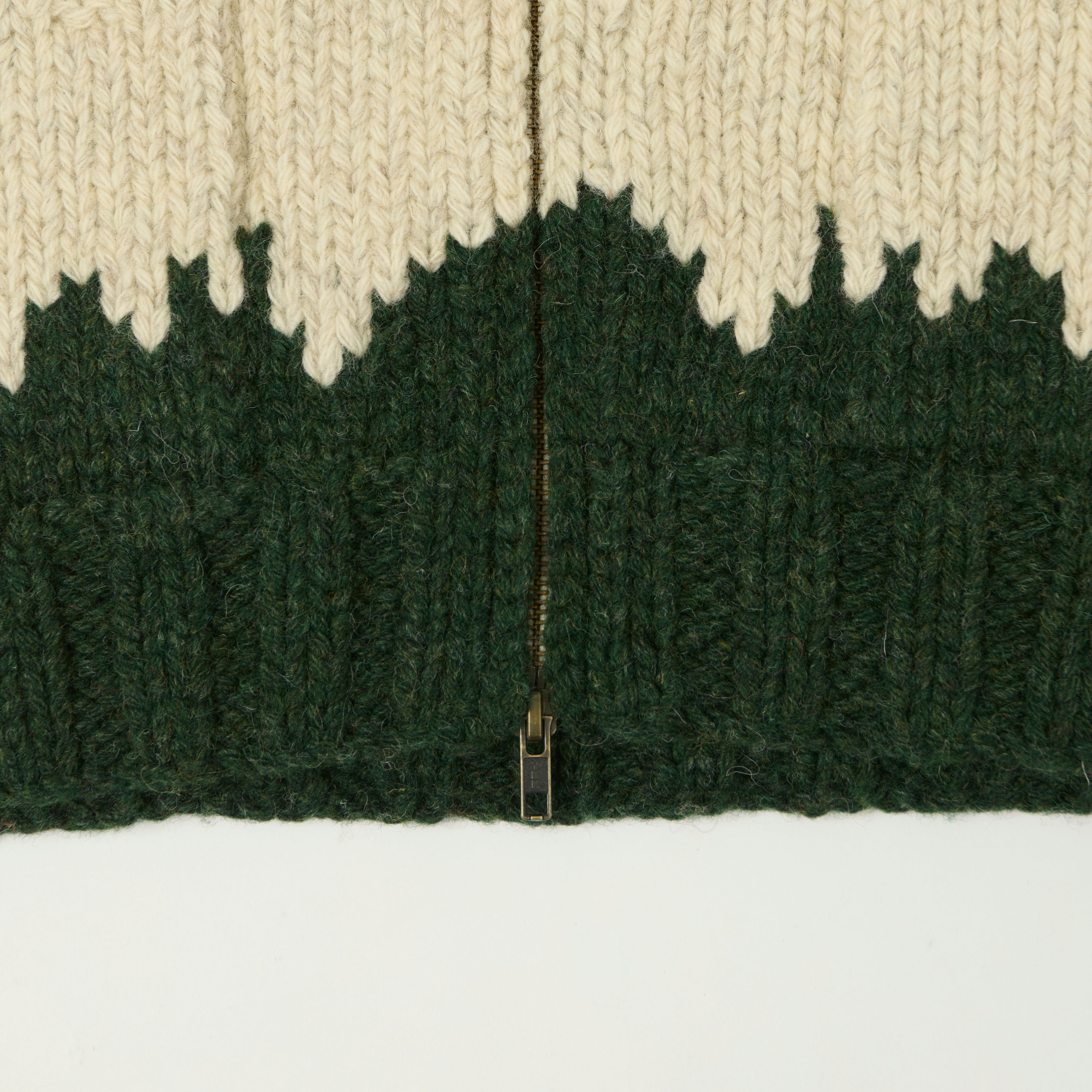 Beams Plus Shawl Collar Duck 'Cowichan' Vest - Beige