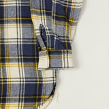 Beams Plus 'Jazz Nep' Plaid Flannel Shirt - Purple