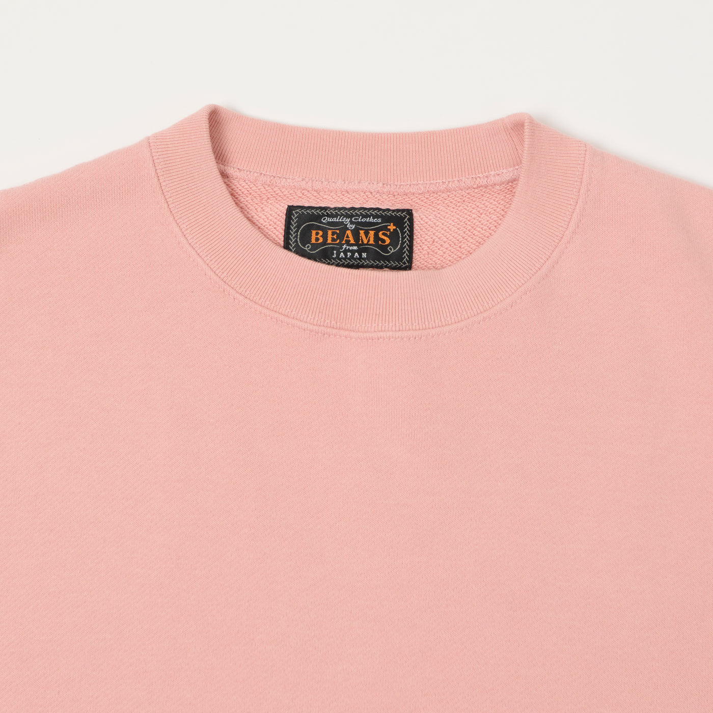 Beams Plus 'Marudou' Crewneck Sweatshirt - Pink