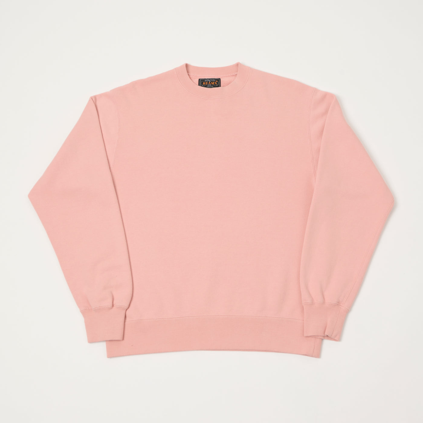 Beams Plus 'Marudou' Crewneck Sweatshirt - Pink