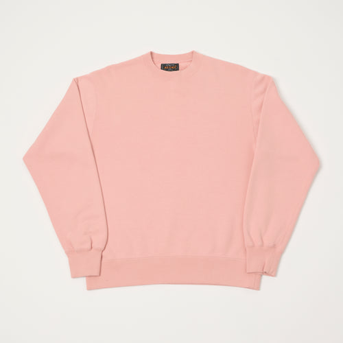 Beams Plus 'Marudou' Crewneck Sweatshirt - Pink