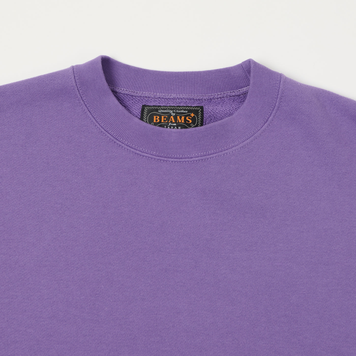 Beams Plus 'Marudou' Crewneck Sweatshirt - Purple