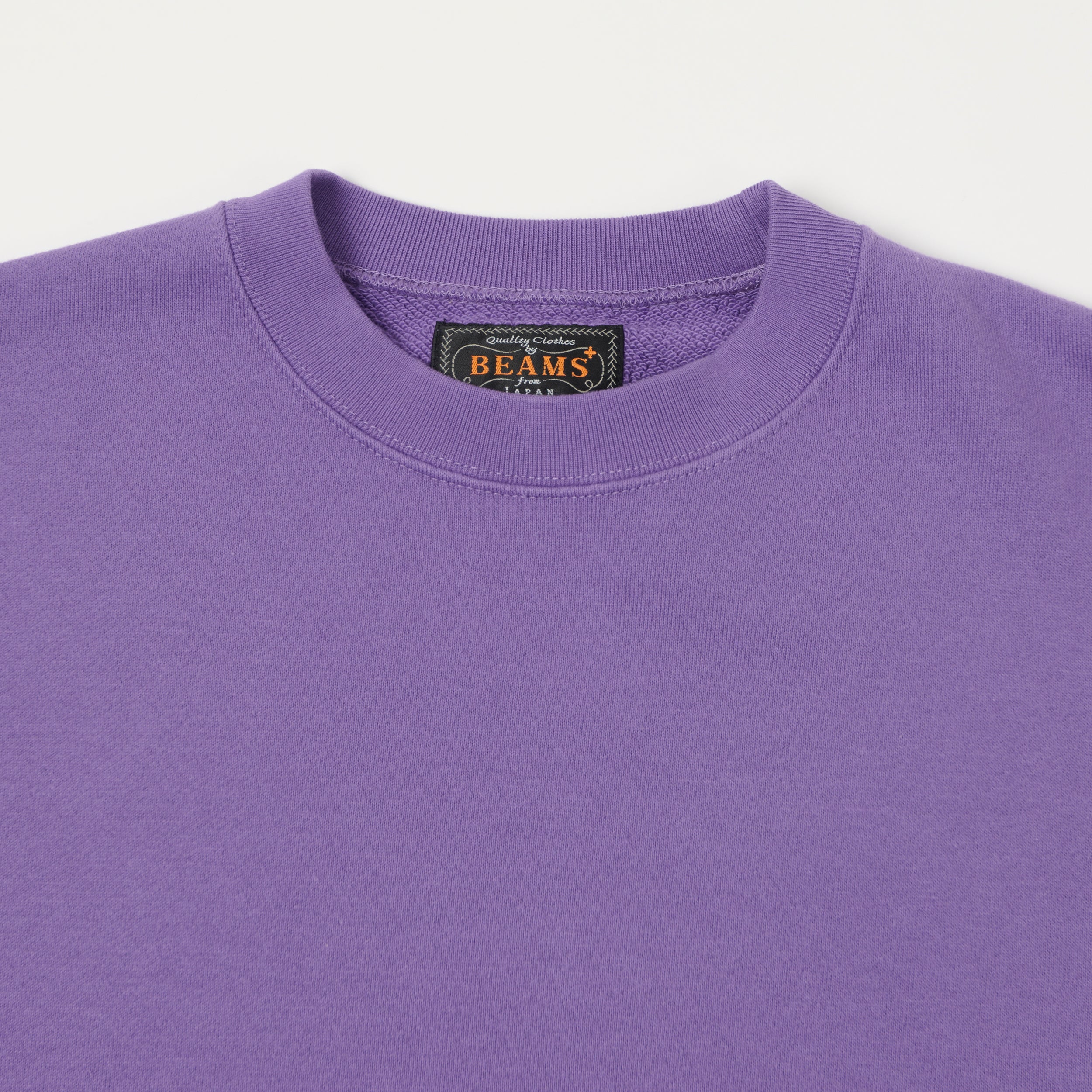 Beams Plus 'Marudou' Crewneck Sweatshirt - Purple