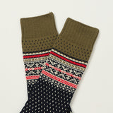 Beams Plus Nordic Socks - Navy