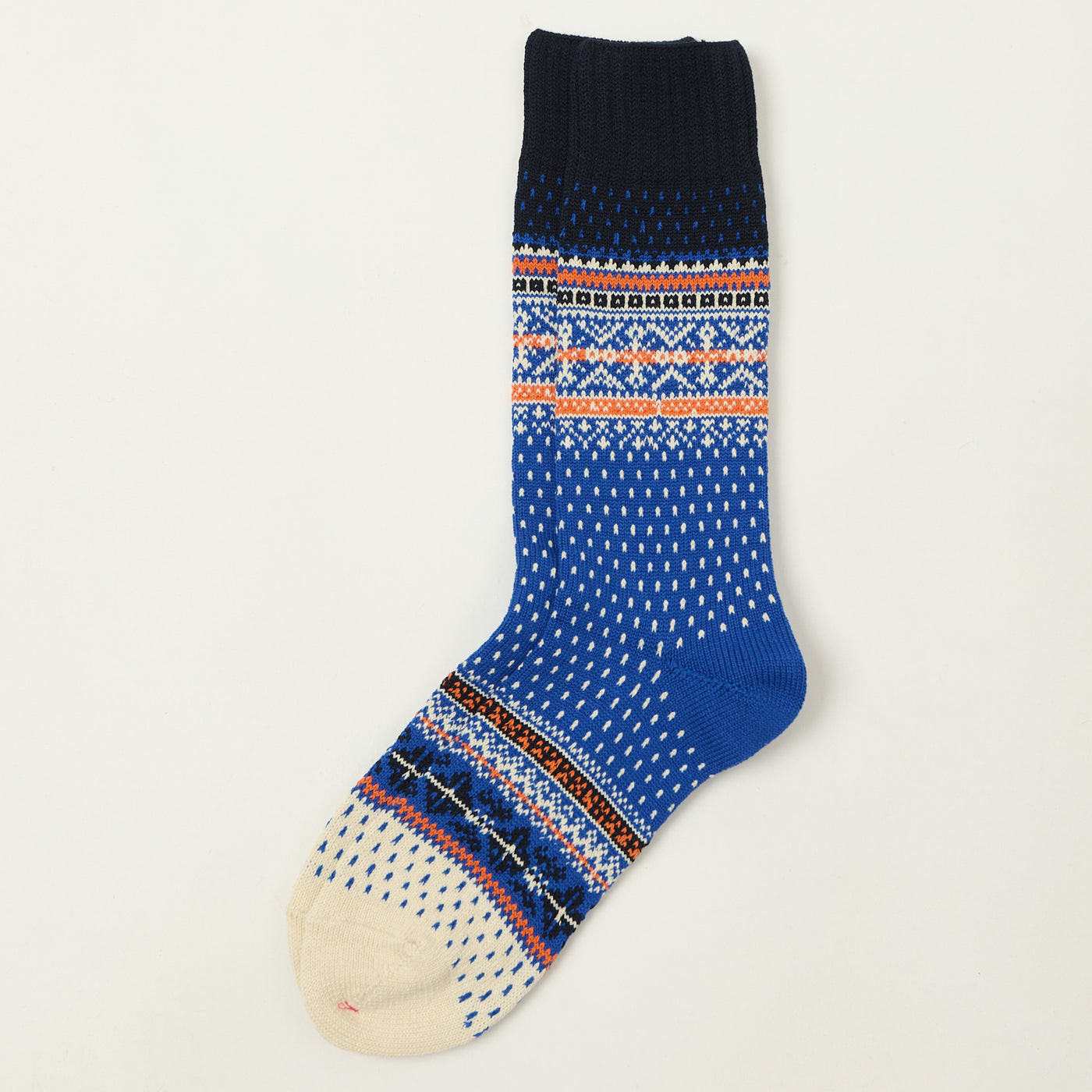 Beams Plus Nordic Socks - Blue