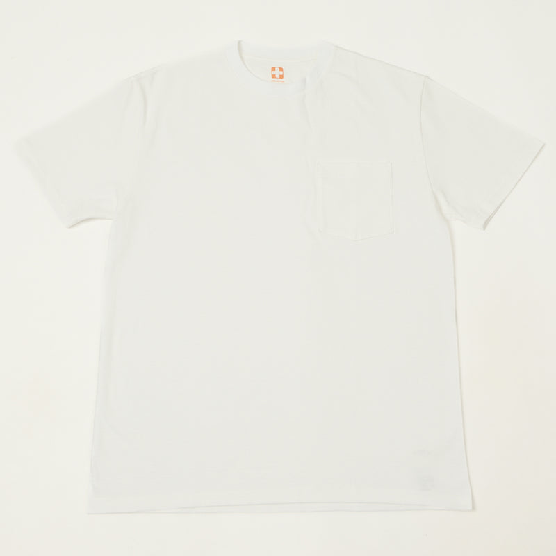 Beams Plus Pocket T-Shirt Two Pack - White