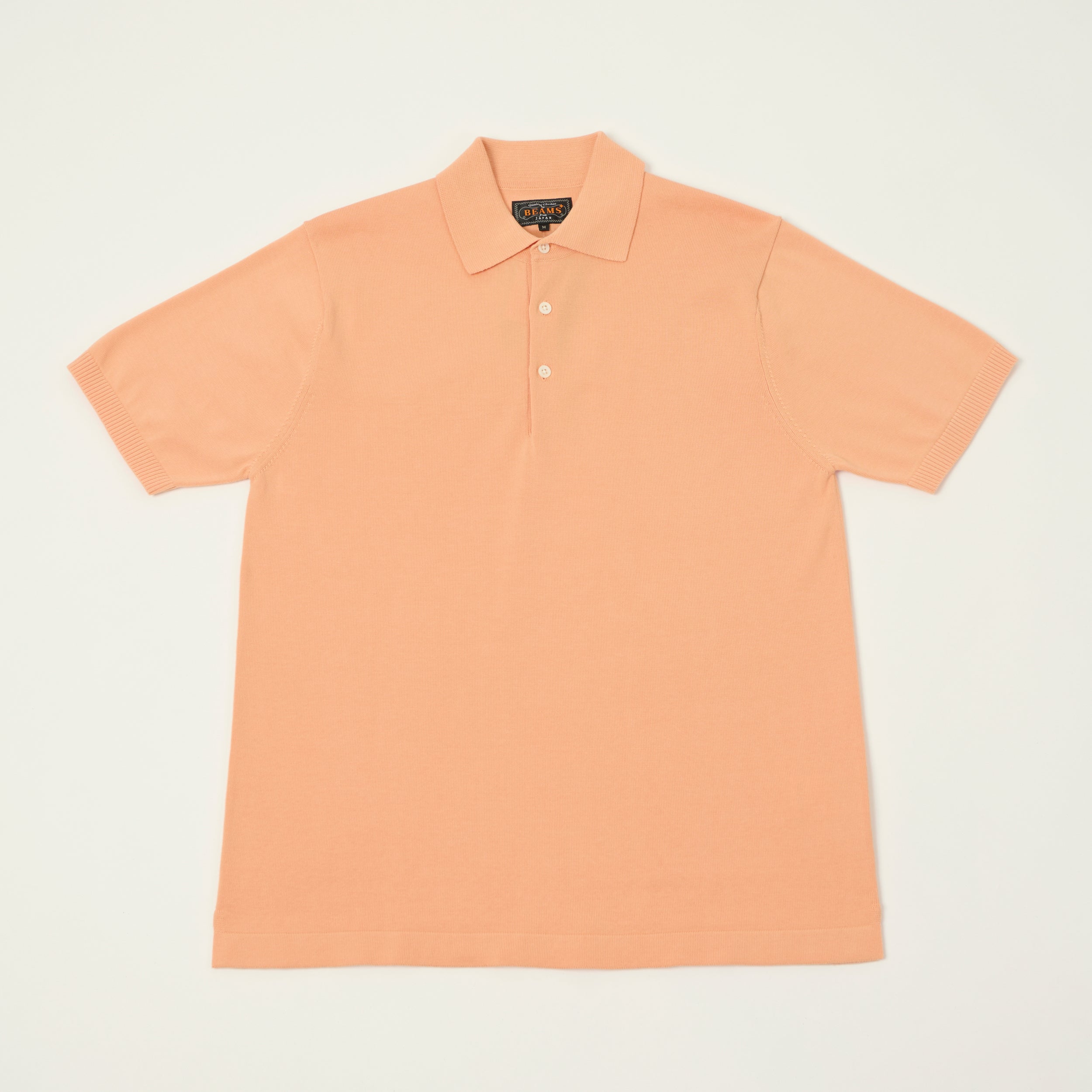 Merz b. Schwanen 'Good Basics' Plant Based Knitted Polo Shirt