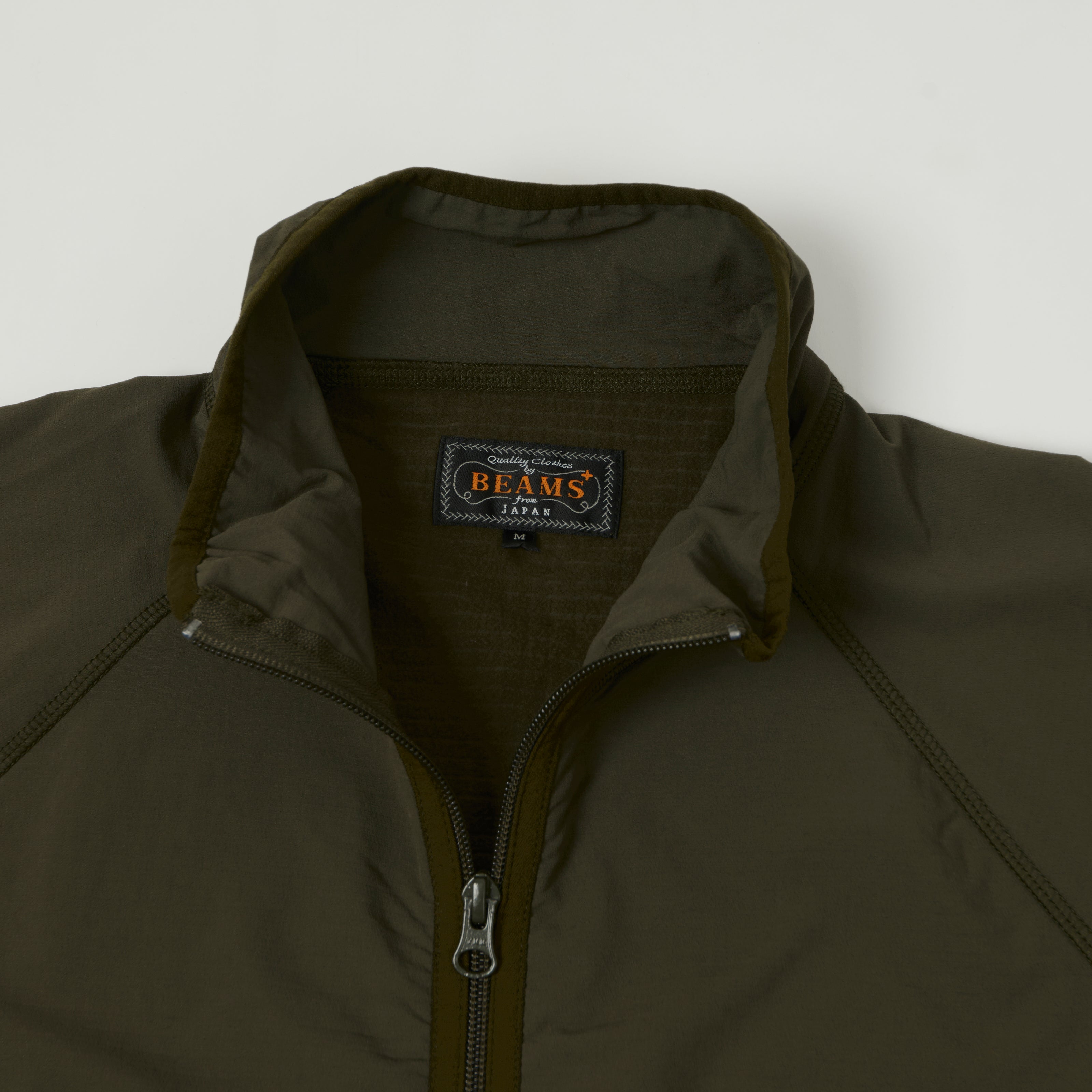 Beams Plus 'Stormfleece' Military Liner Jacket - Olive
