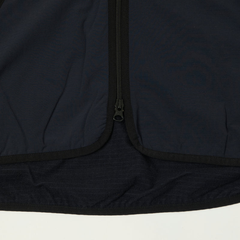 Beams Plus 'Stormfleece' Military Liner Jacket - Navy