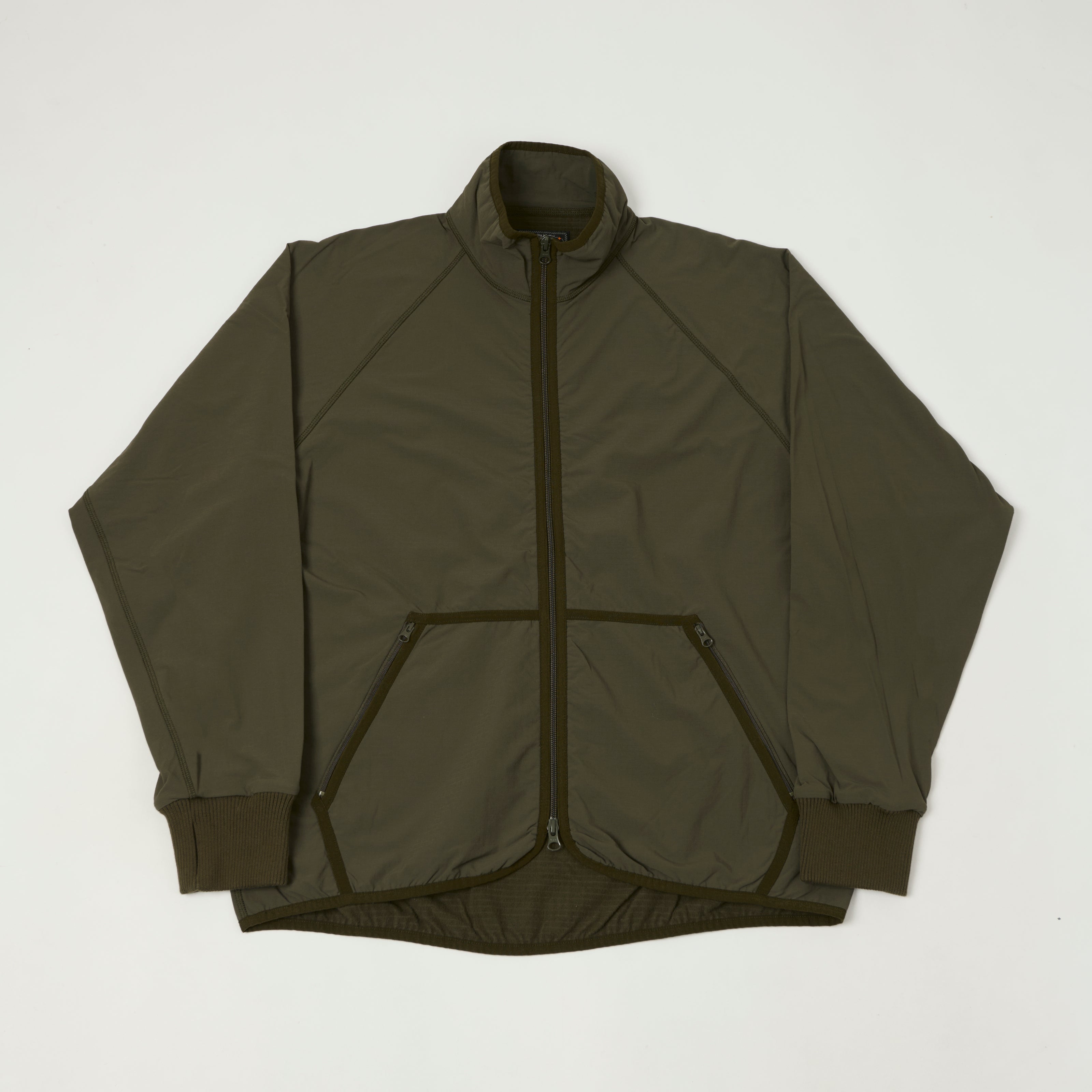 Beams Plus 'Stormfleece' Military Liner Jacket - Olive