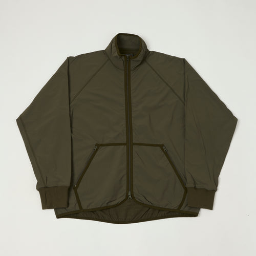 Beams Plus 'Stormfleece' Military Liner Jacket - Olive