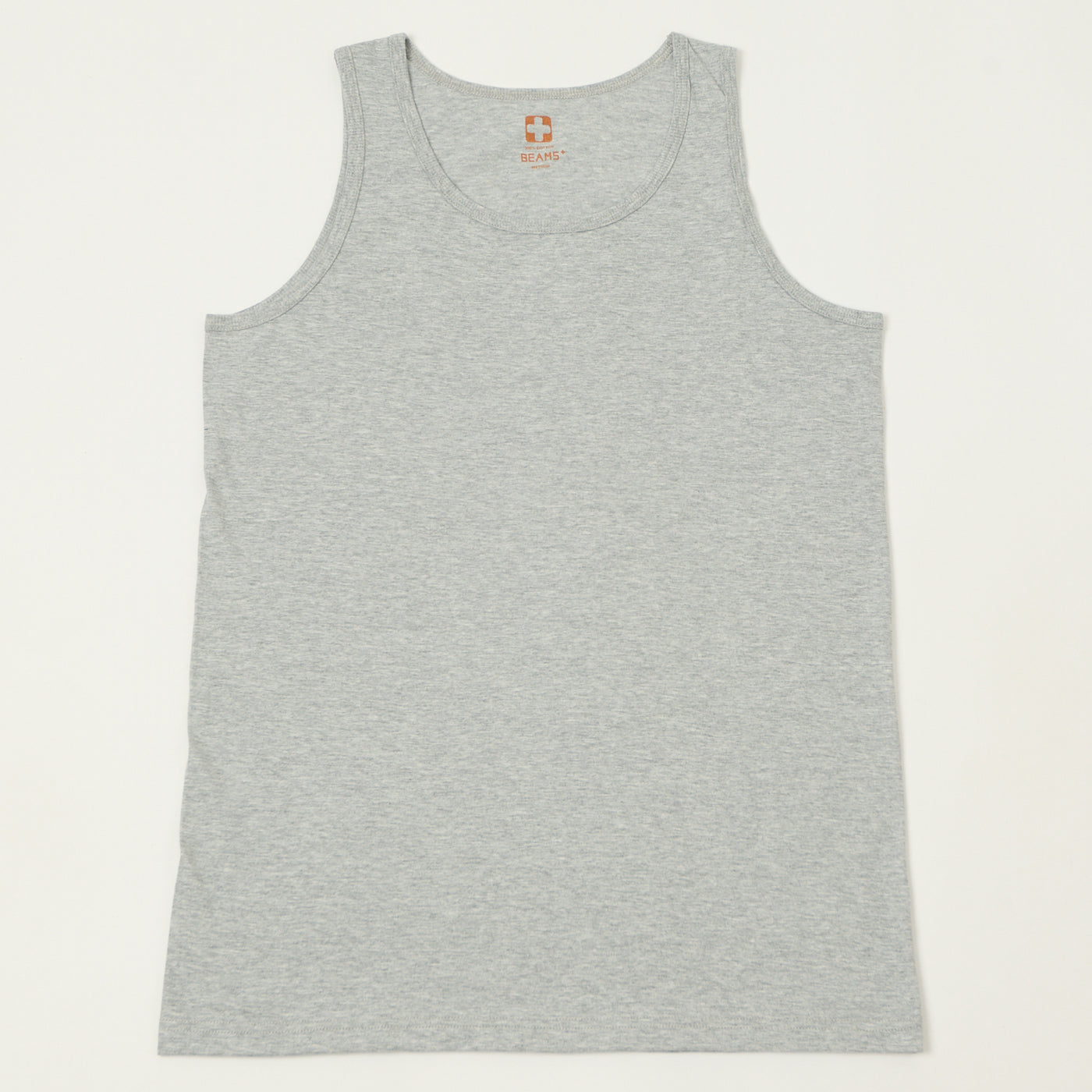 Beams Plus Tank Top Two Pack - White/Grey
