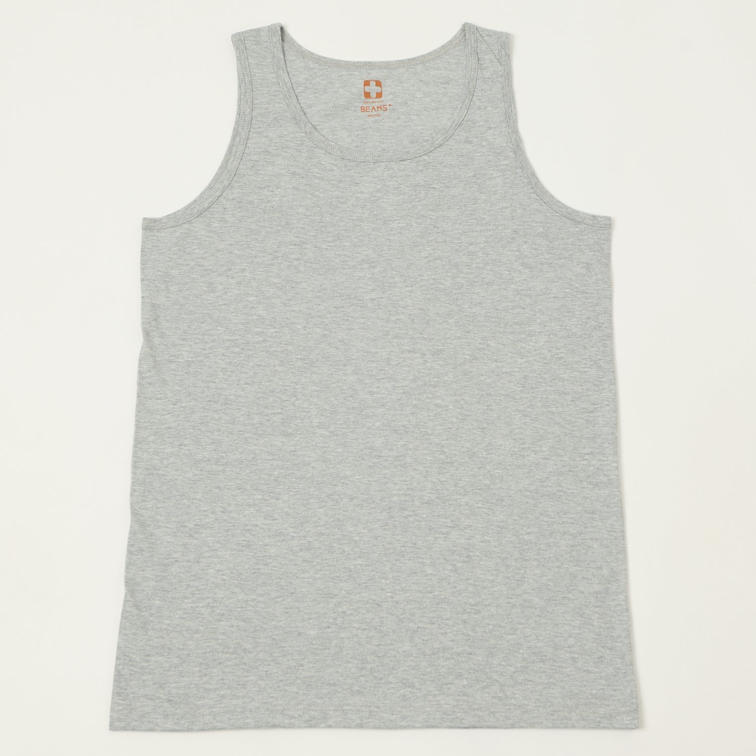 Beams Plus Tank Top Two Pack - White/Grey