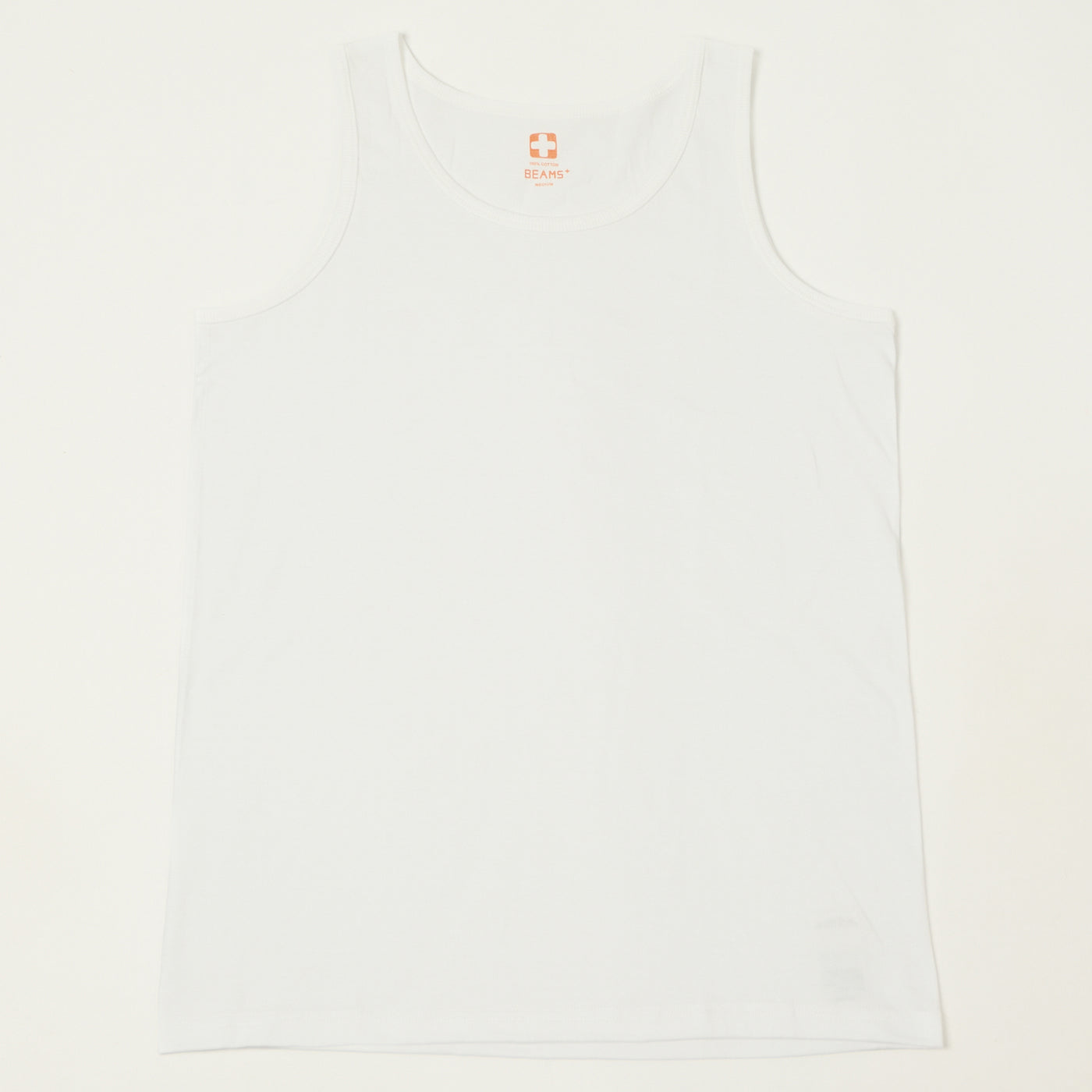 Beams Plus Tank Top Two Pack - White/Grey