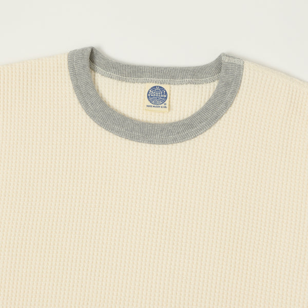TOYS McCOY Big Waffle Crew Neck Sweatshirt - Natural