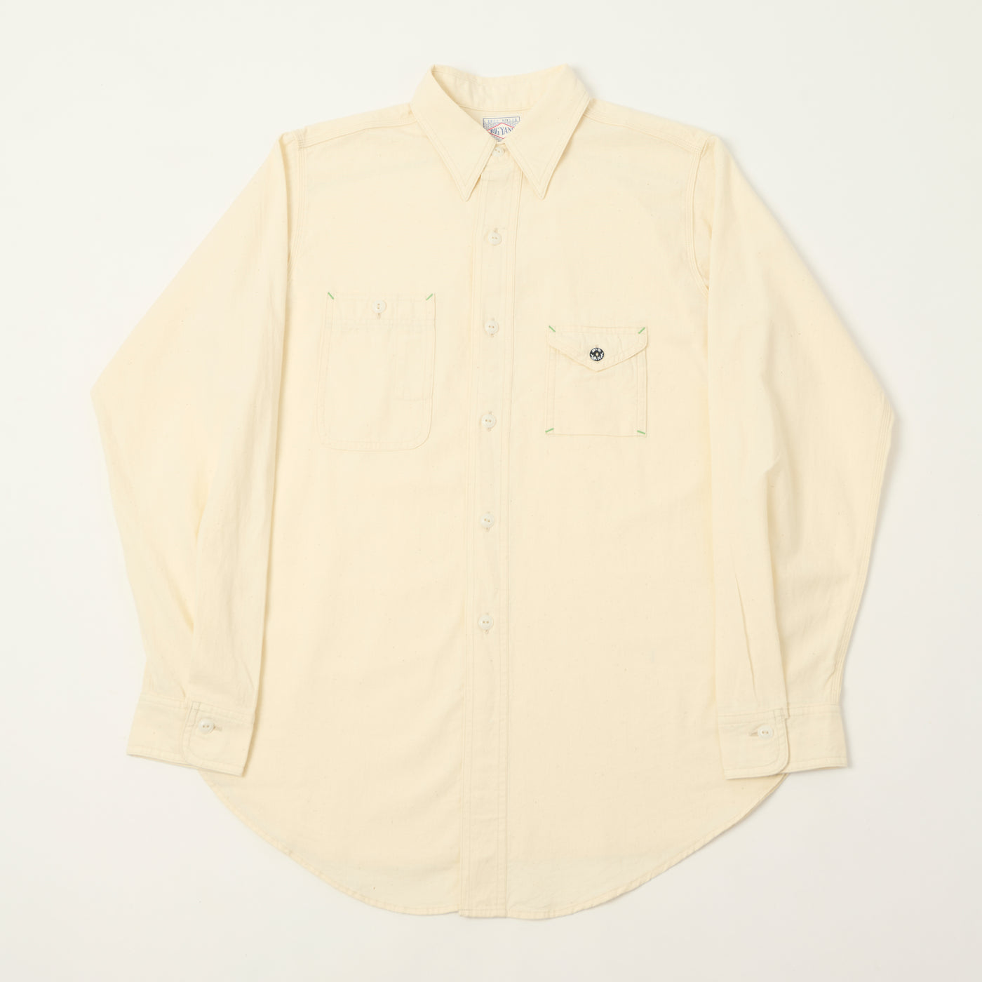 Big Yank '1935 Original' Chambray Work Shirt - White