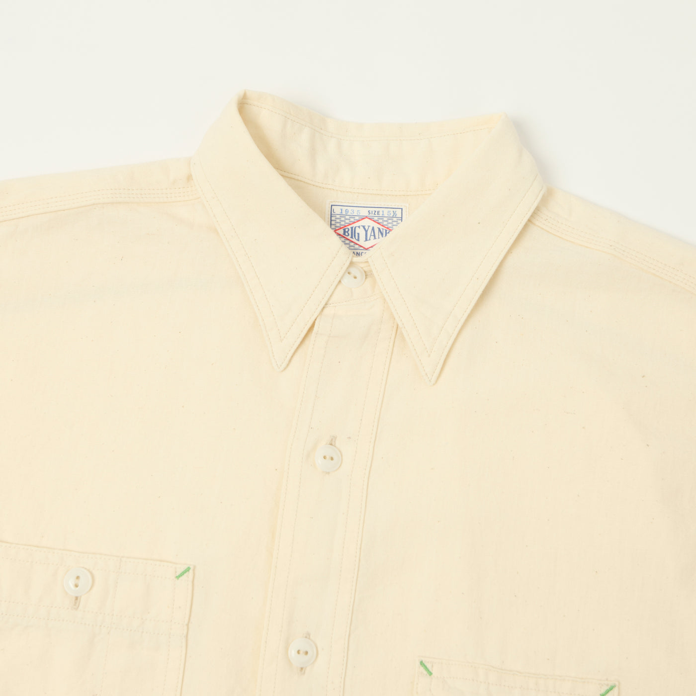 Big Yank '1935 Original' Chambray Work Shirt - White