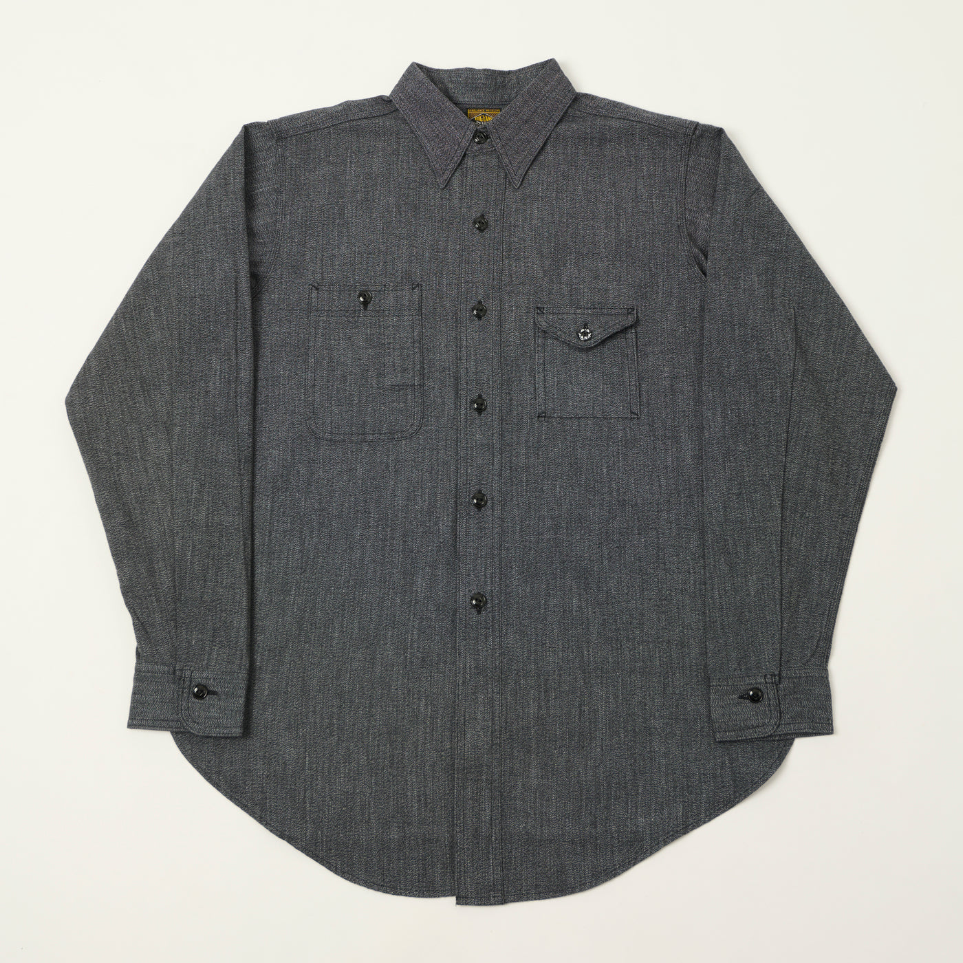 Big Yank '1935 Original' Covert Cloth Work Shirt - Black