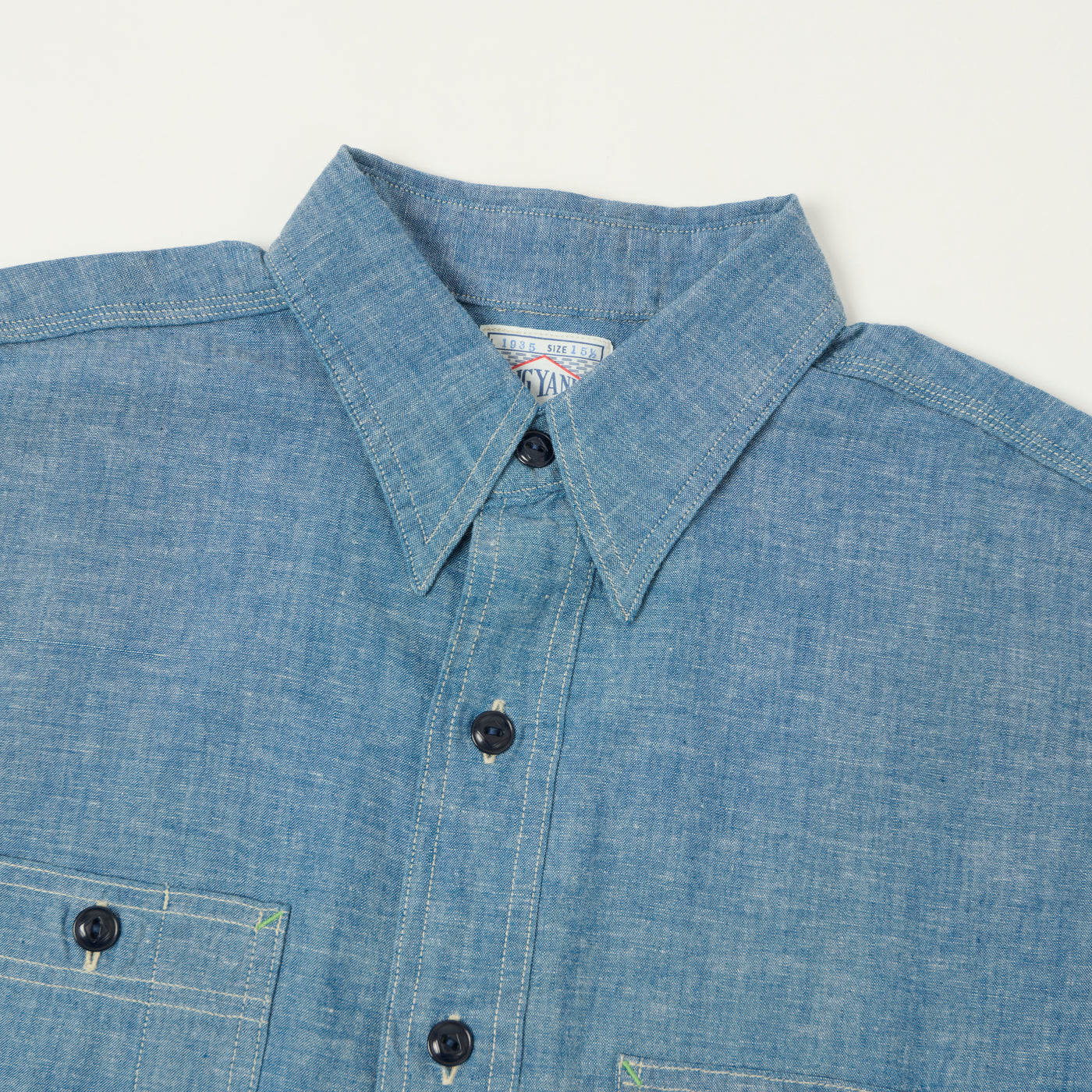 Big Yank '1935 Original' Chambray Work Shirt - Indigo