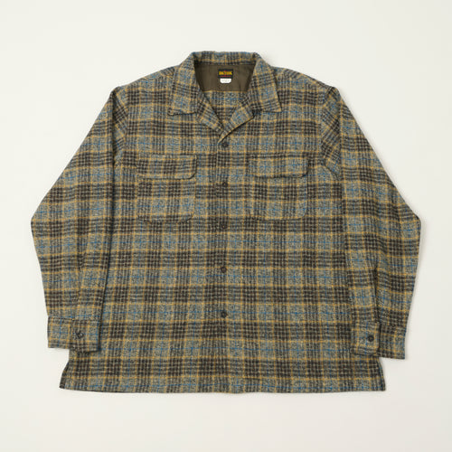 Big Yank 'Roger' Cotton Tweed Plaid Shirt - Grey