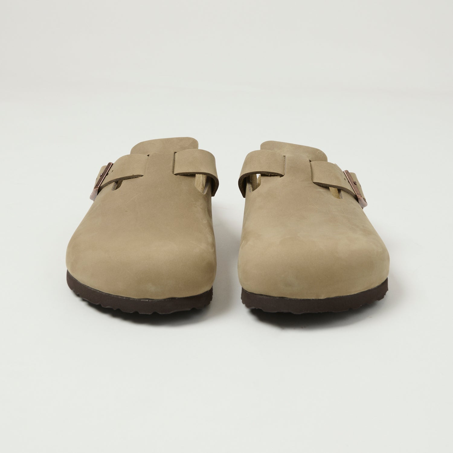 Birkenstock Boston Oiled Leather Shoe - Tobacco Brown