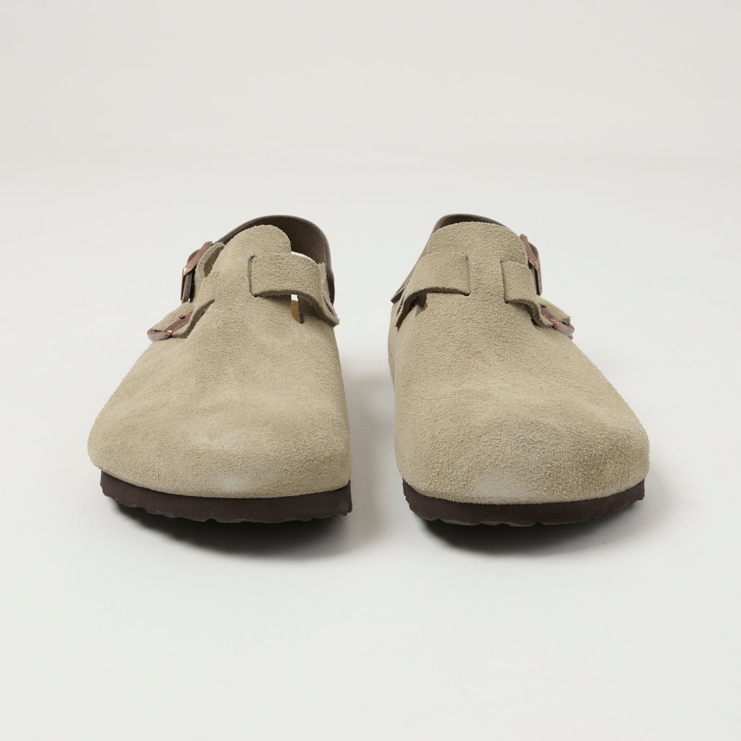 Birkenstock Tokio II Suede Shoe - Taupe