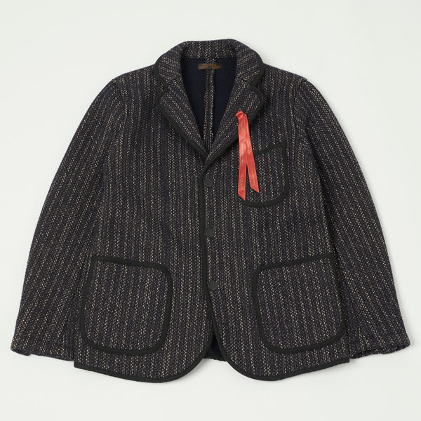 Brown's Beach Tailored Jacket - Navy Stripe