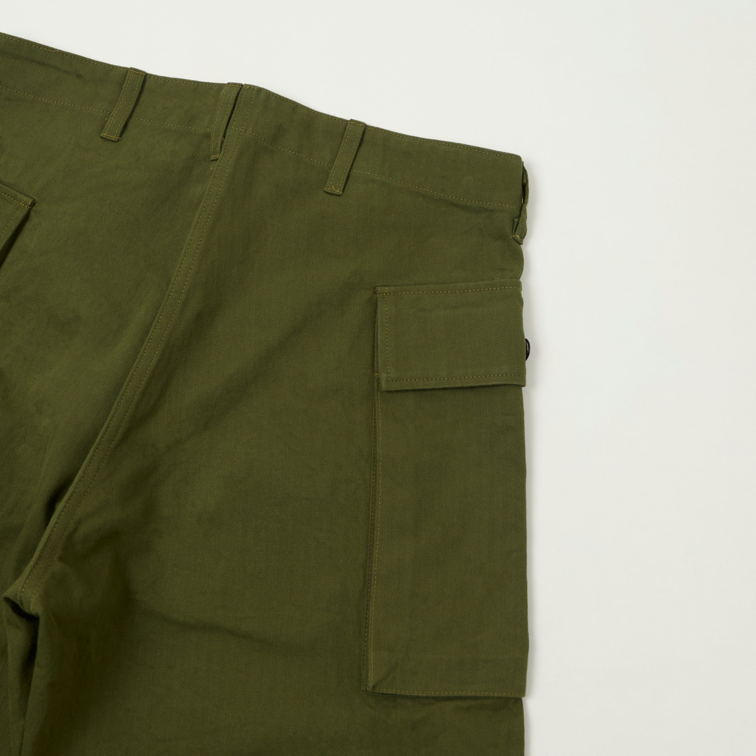 Buzz Rickson's Herringbone Twill Special Trousers - Olive