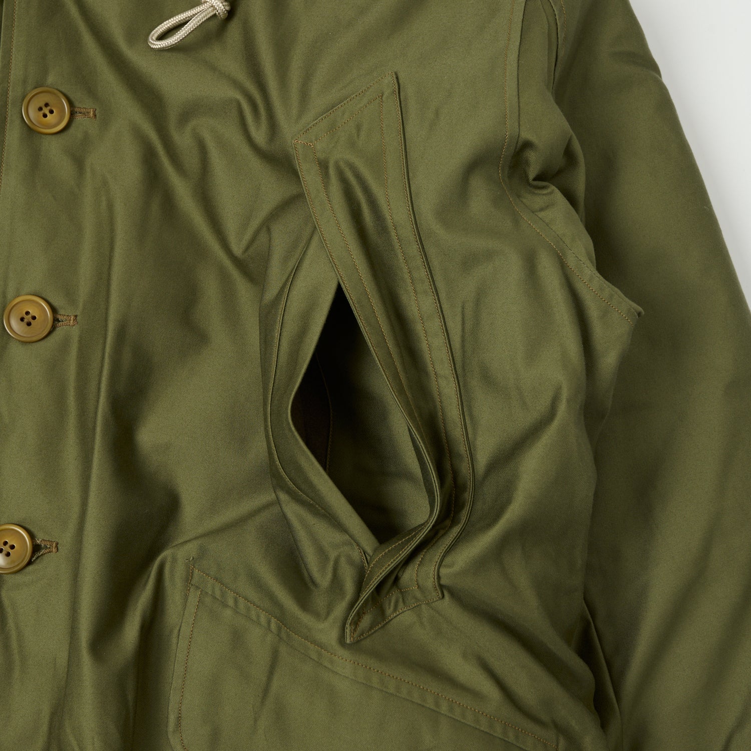 Buzz Rickson's Type B-9 Extreme Cold Flight Parka - Olive Drab
