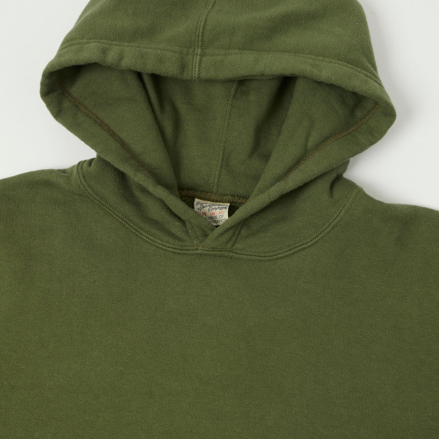 Buzz Rickson's Pullover Sweat Parka - Olive