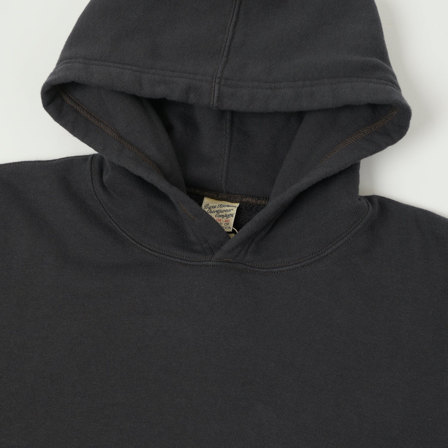 Buzz Rickson's Pullover Sweat Parka - Black