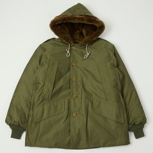 Buzz Rickson's Type B-9 Extreme Cold Flight Parka - Olive Drab