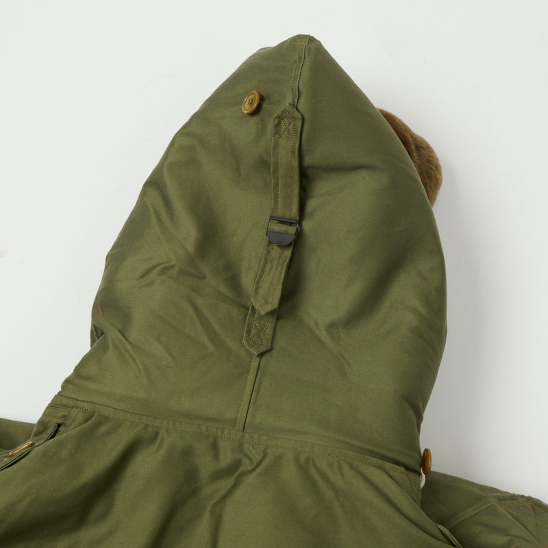 Buzz Rickson's Type B-9 Flight Down Parka - Olive Drab