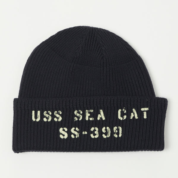 Buzz Rickson's USN 'USS Sea Cat' Watch Cap - Navy