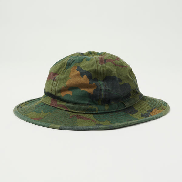 Buzz Rickson's Mitchell Camo Boonie Hat - Camo