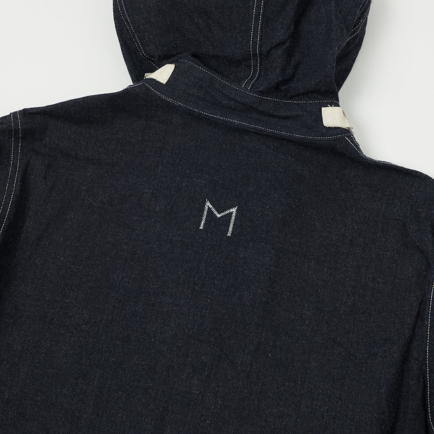 Buzz Rickson's U.S. Navy Denim Hooded Pullover Jacket - Indigo