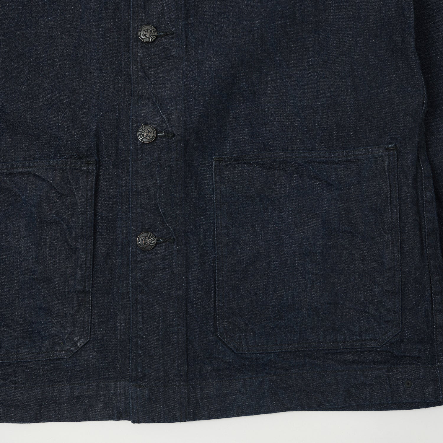Buzz Rickson's 'Dungaree Jumper' Shawl Collar Denim Jacket - One Wash
