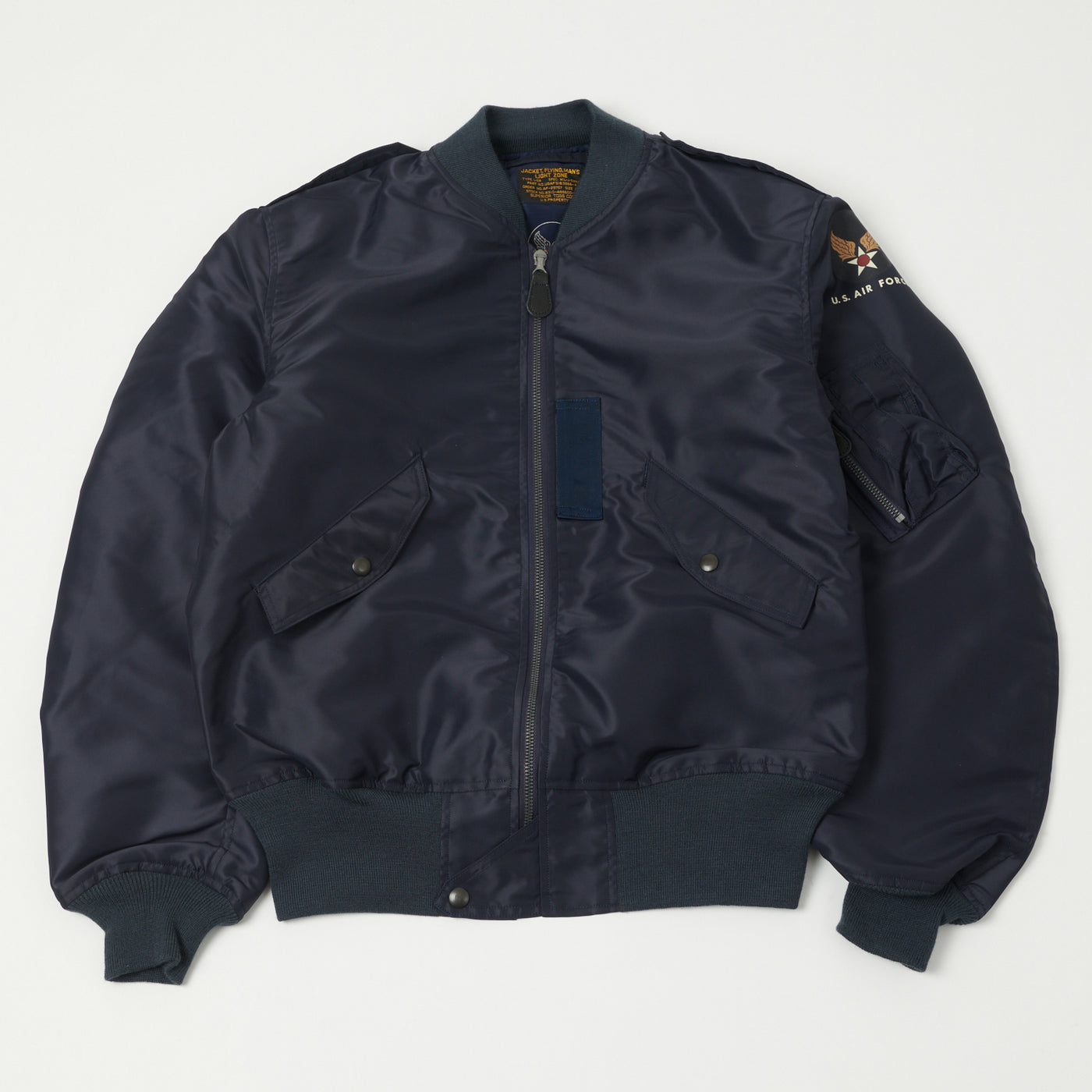 BUZZ RICKSON'S×FLAGSTUFF L-2A 335th Fighter Squadron Bomber Flying Jacket Type L-2A By