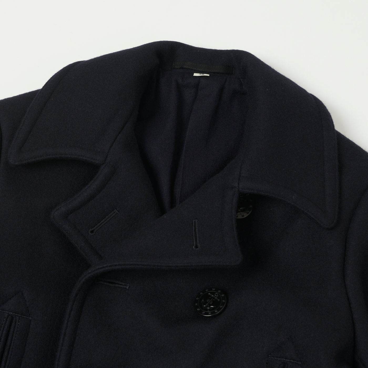 アナトミカ Us Navy Long Pea Coat anatomica | pea coat long navy – stuf|f-official
