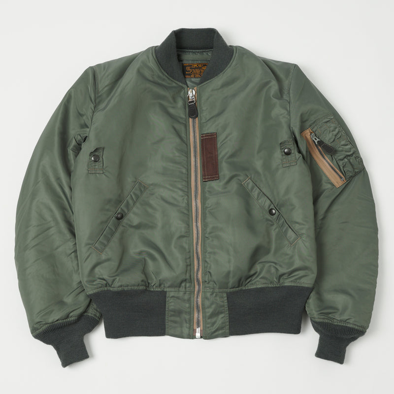 Buzz Rickson's Type MA-1 'Slender' Jacket - Olive | SON OF A STAG
