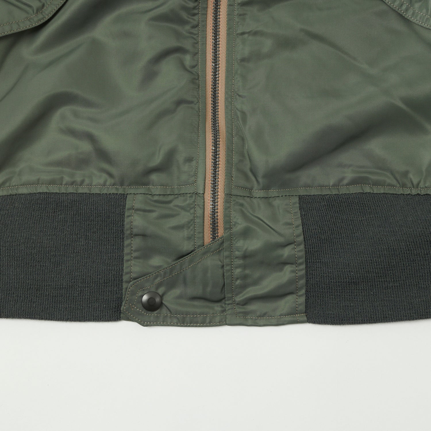 Buzz Rickson's L-2B 'Skyline' Light Weight Flight Jacket - Olive