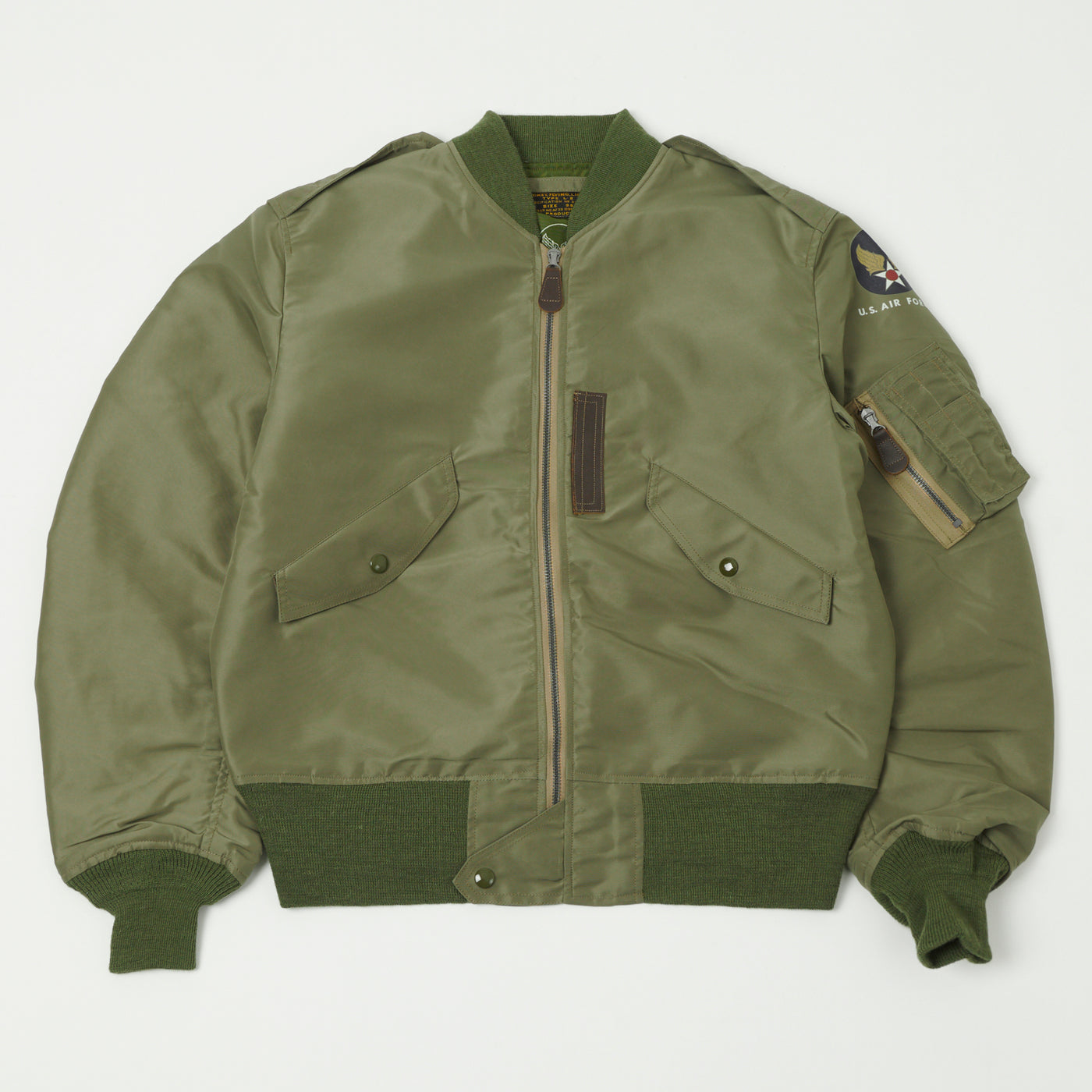 Buzz Rickson's L-2 'Reed Products Inc.' Flight Jacket - Olive Drab