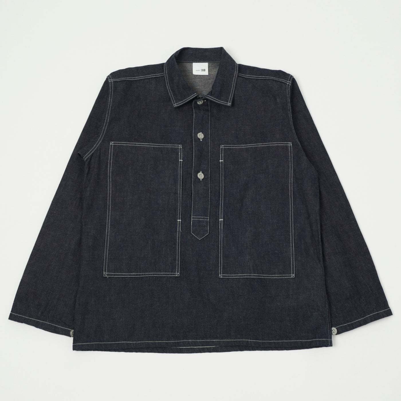 Buzz Rickson's U.S. Army Denim Pullover Jacket - Indigo