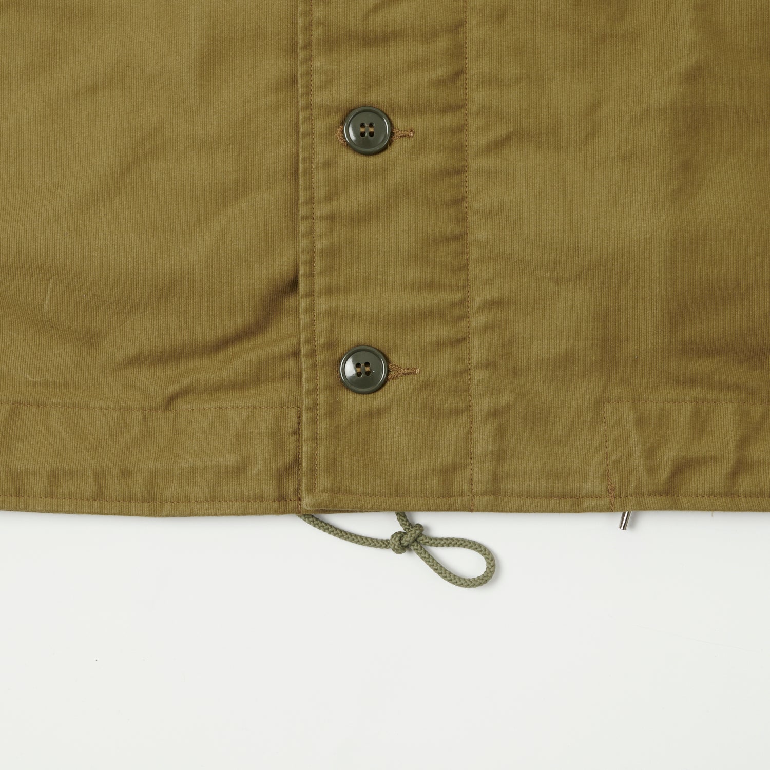 Buzz Rickson's ‘Aviation Associates’ N-1 Civilian Model Deck Jacket - Khaki